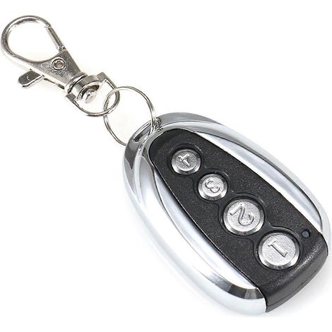 Télécommande sans fil portable 4 canaux 433Mhz pour portail électrique -1234- (1/4)
