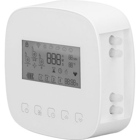 Kit d'irrigation goutte à goutte automatique avec application intelligente, Wi-Fi et minuterie programmable pour l'arrosage automatique des plantes de jardin. (1/5)