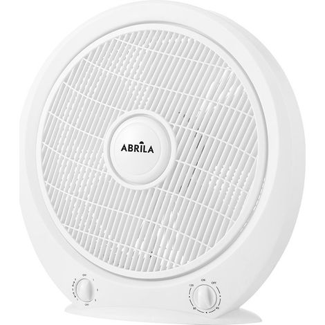 Tischventilator "Puma", regelbar mit Timer (45W AC-Motor, 3 Geschwindigkeiten), weiß (1/3)