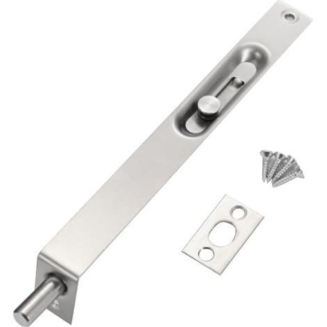 Pour double porte coulissante en inox, 2 cm ou 20, 3 cm, 3 cm (1/4)