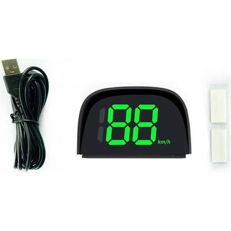 Système GPS pour voiture, compteur de vitesse à affichage numérique, affichage tête haute. (1/5)
