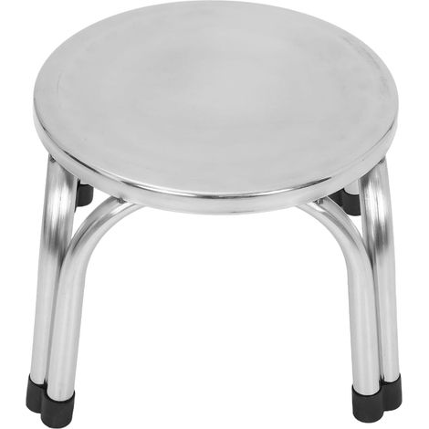 Tabouret Cuisine Acier Inoxydable avec Antidérapants Compact et Moderne pour Utilisation Intérieure et Facile à Nettoyer (1/5)