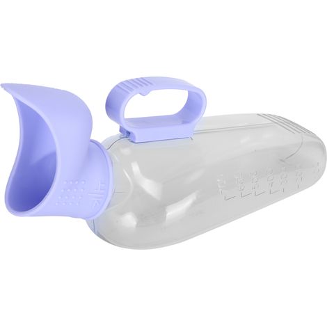 Bouteille d'urine portable anti-fuites pour femmes, accessoire urinoir de voyage pour personnes âgées et soins en voiture (1/5)