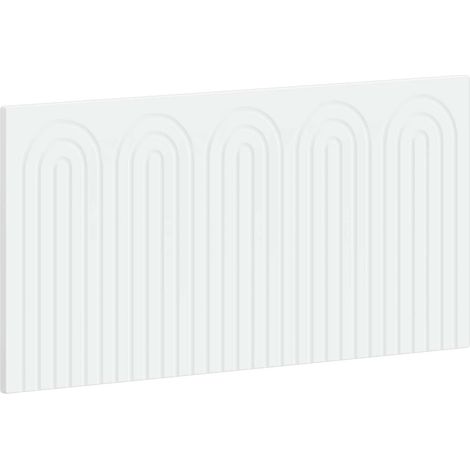 Maison Exclusive - Wandmontiertes Kopfteil ALKMAAR Weiß Holzwerks (1/5)