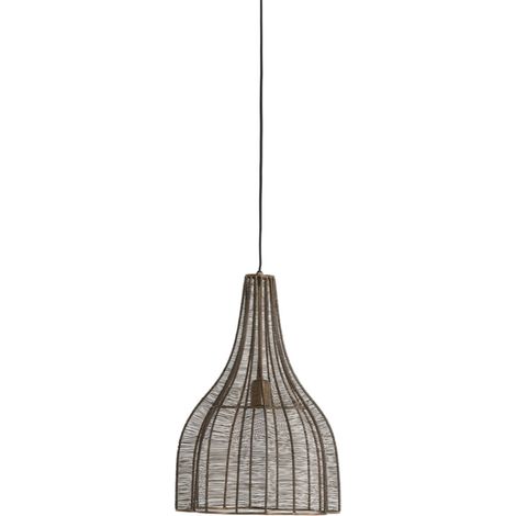 Light & Living - hängeleuchte - Mariama - bronze - metall -