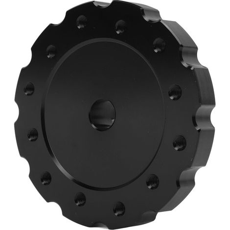 Moyeu de Volant de Voiture, Adaptateur de Volant Noir Remplacement Précis pour Volant Thrustmaster T300 T500 PCD 73mm (1/5)