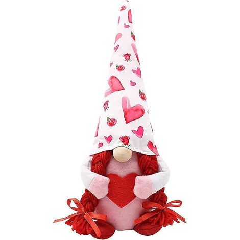 Peluche Père Noël suédoise - Gnome - Décoration de Noël pour poupées et fêtes - Femme (1/5)