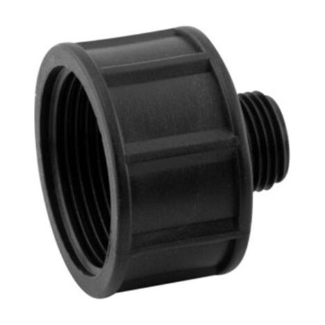 Raccord Marseille - 1 Pièce - Filetage M1/2" x H3/4" - Pour Systèmes D'irrigation Goutte-à-Goutte Et Conduite D'eau - Polypropylène (1/5)
