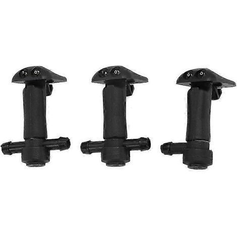 Lot de 3 buses de lave-glace 12778850 12778849 pour Saab 9-3 et 9-3X (2003-2011) (1/5)