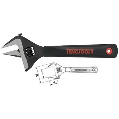 Llaves ajustables 10" con gran abertura TENGTOOLS 160380200 (1/2)
