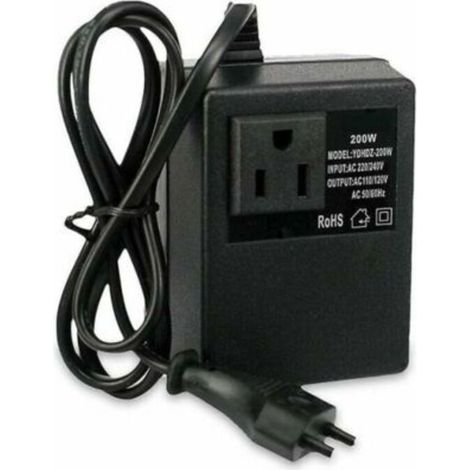 convertisseur de tension transformateur abaisseur 220v à 110v ac transformateur de tension de voyage abaisseur (1/4)