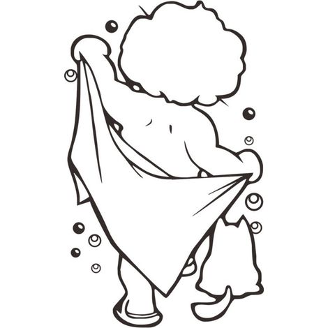 Lntyq Douche Amovible PVC imperméable Accueil Chambre Décoration Stickers muraux Toilettes Porte Bricolage drôle Salle de Bains en Verre Autocollant