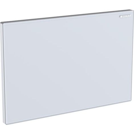 Placca di Copertura Cieca Geberit Sigma Vetro Bianco 115.766.SI.1 Bianco (1/4)