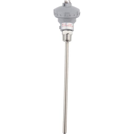 GARRYFIZH Sonde de Température RTD PT100 - Filetage 1/2" NPT - Tête de Borne Thermocouple (PT 400mm)