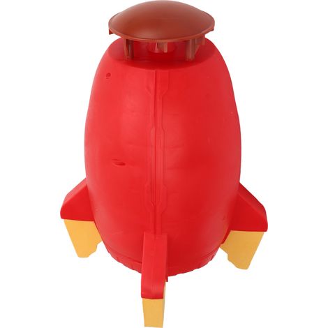 Fliegender Rasensprenger für den Außenbereich, 360° drehbares Wasserspielzeug für den Garten, Rot (1/5)