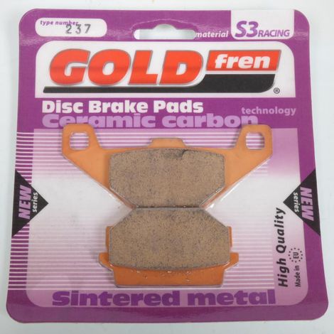Bremsbelag gold fren für Motorrad sym 125 huskey 1999 bis 2005 (1/3)