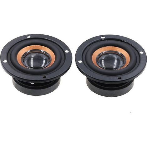 Ensemble de haut-parleurs large bande 4 ohms 3 W avec côtés en caoutchouc et pavillon pour basses (1/4)