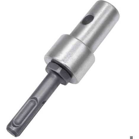Adaptateur de perceuse à tarière, adaptateur filetage, mandrin sans clé 1/2", tige ronde M13 x 15 mm (1/5)