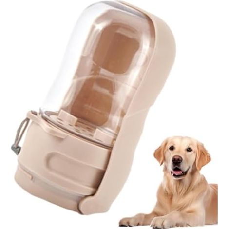 Bouteille Distributeur d'eau Portable de pour Chiens Filtre à Charbon Actif (1/5)