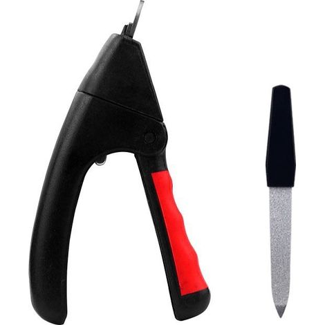 Coupe-Griffes pour Animaux De Compagnie Ciseaux De Toilettage pour Chiens Et Chats De Petite Acier Inoxydable Et Abs Sûr Et Confortable