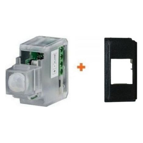 CSI Keystone sensore infrarossi 12V incasso filare compatibile bticino now nera