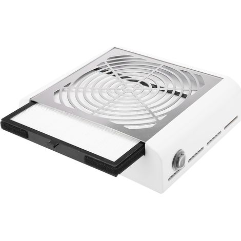 Aspirateur pour appareils de nail art 40W avec ventilateur rond et collecteur de poussière (prise américaine) (1/5)