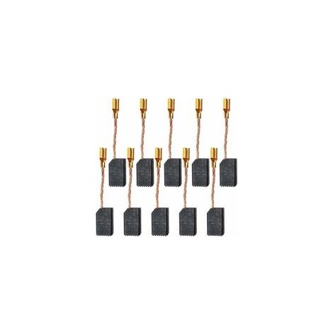 10 Pièces Balais de Charbon Accessoires pour Outils Électriques Balai de Charbon pour Meuleuse d'Angle Électrique (15 x 8 x 5mm),TAudace (1/5)
