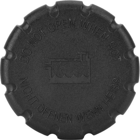 Kühlmittelbehälterdeckel, staubdicht, ABS, schwarz, 2105010615 (1/5)
