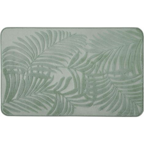 Tapis de bain déco à mémoire de forme en polyester 50x80cm