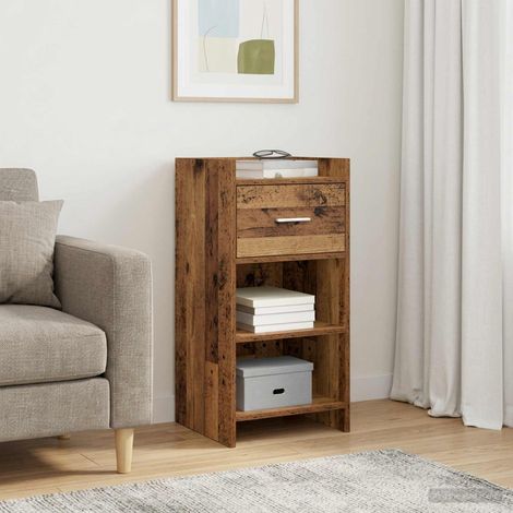 Credenza Legno antico 40 x 36 x 80 cm Legno ingegnerizzato vidaXL (1/5)