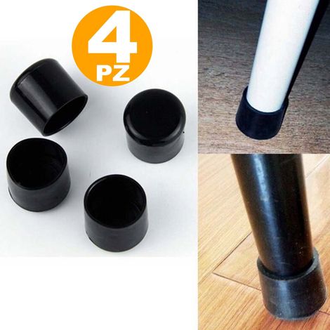 Trade Shop - Deslizantes Antiarañazos Y Antideslizantes Para Sillas De Mesa -