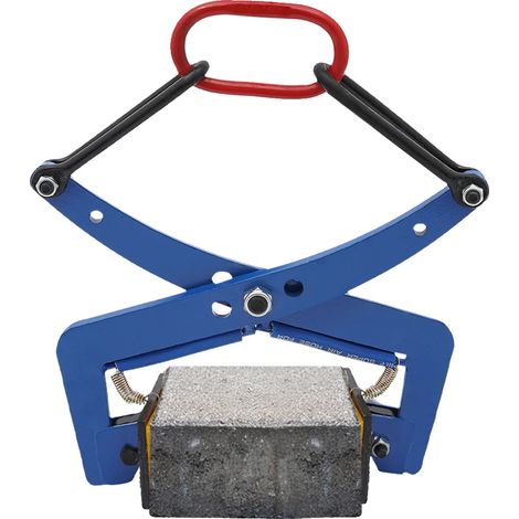 Steinhebeklemme, Maximale Traglast 300 kg, Öffnungsweite 10–30 cm, Nettogewicht 9 kg, Bruttogewicht 9,3 kg, Geeignete Steinbreite 25,4 cm (1/5)