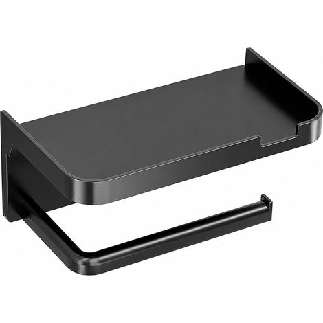 Porte-papier toilette, étagère de rangement en plastique avec (1/5)
