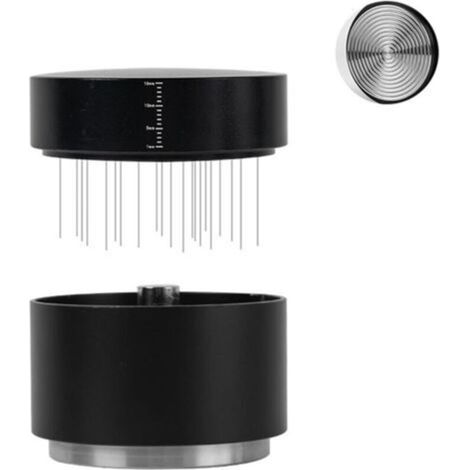 Distributeur de café 3 en 1 avec tasseur et outil – Kit d'accessoires expresso réglables – Accessoires professionnels pour porte-filtre de 58 mm