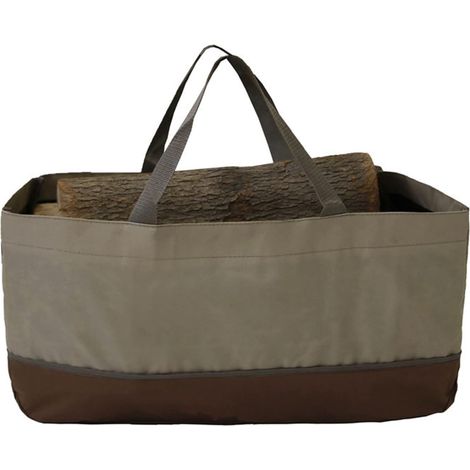 Porte-bûches et Sac fourre-Tout de qualité supérieure paniers de Stockage de bûches Robuste et Extra Large Idéal pour cheminées poêles à Bois Bois à brûler Camping Plage 600D Oxford (1/5)