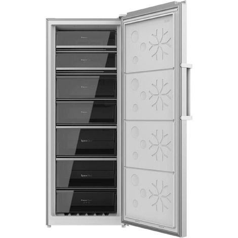 cecotec Congelatore Inox Argento 380 litri Total No Frost (1/4)