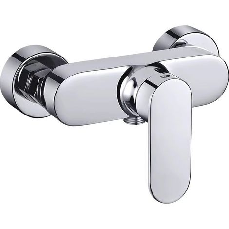 Robinet de douche, mitigour argenté, pour douche, Montagewandgemälde (1/5)
