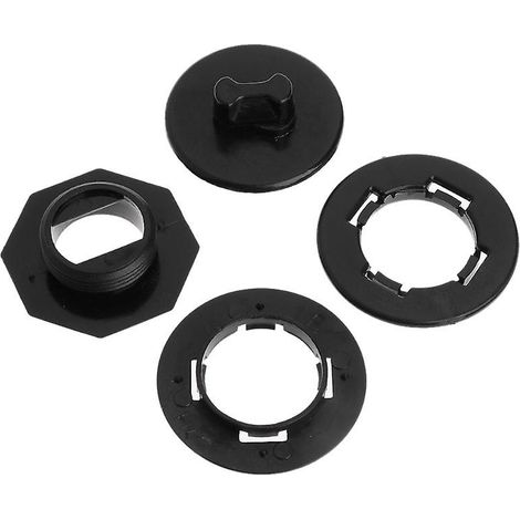 Clips de fixation pour tapis de voiture noirs haut de gamme, pinces et manchons de maintien au sol (1/5)