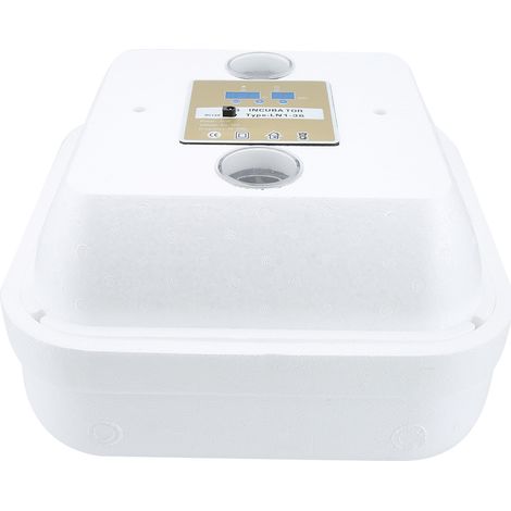 Intelligenter Brutapparat für 36 Eier, Hühner und Enten, halbautomatisch, mit intelligenter Temperaturregelung, EU-Stecker 100-240 V ( ) (1/5)