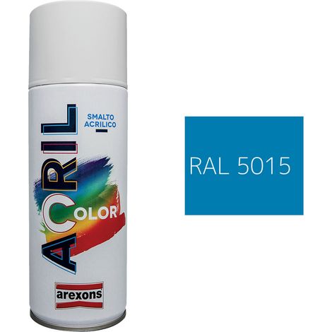 SMALTO SPRAY ACRILICO RAL 5015 - blu cielo - AREXONS