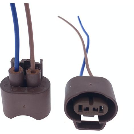 9005 HB3 9006 HB4 Halogen-Scheinwerferlampenstecker, LED-Lampenfassung, Kabelbaumanschluss für Fern-/Abblendlicht und Nebelscheinwerfer (1/4)