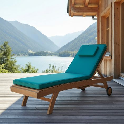 Matelas vert pour bains de soleil