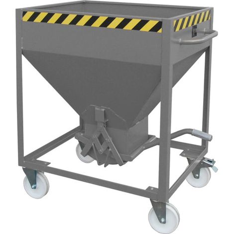 Bauer Südlohn Silobehälter SR 375, peint, gris souris