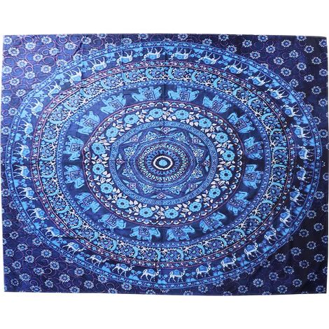 Tapestry Bohemian Style Wall Hanging Blanket Tapestry for Home Wall Living Room Decoration (1/5)