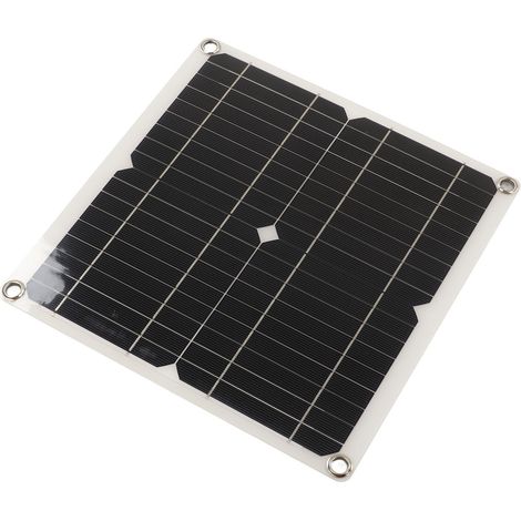 Panneau solaire 12W monochristallin chargeur batterie RV module régulation tension intégré contrôle intelligent avec régulateur 10A