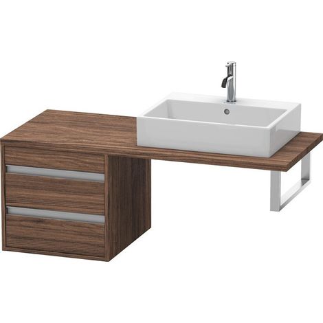 KETHO mobile consolle basso 480x500x550mm noce scuro