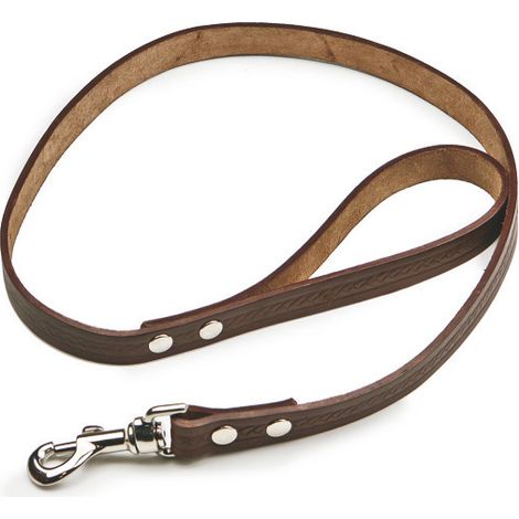 Utilia Pet GUINZAGLIO IN CUOIO EXTRA STAMPATO cm. 110x1,5 col. Assortiti