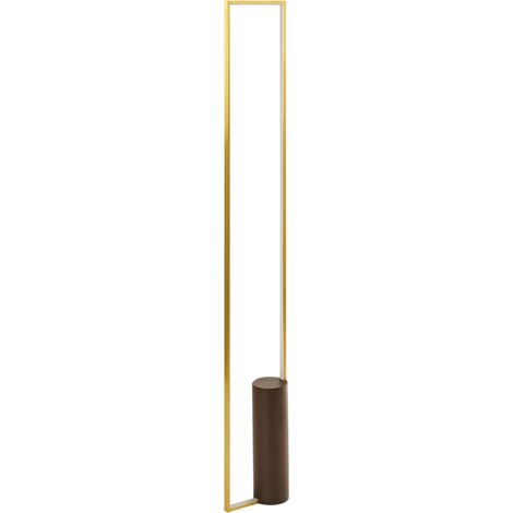 LED Floor Lamp PATRICIO Metal Gold (1/5)