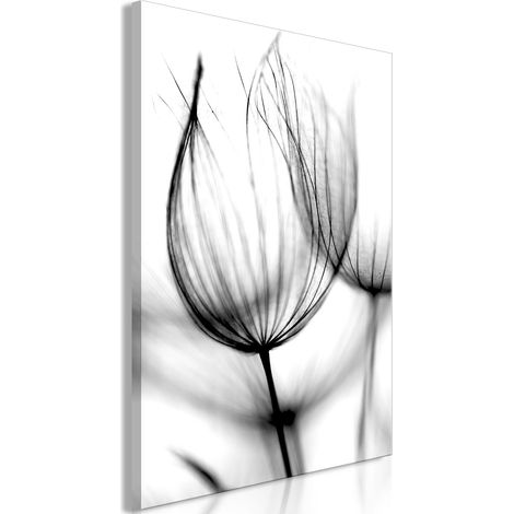 Tableau Dandelion in the Wind (1 Part) Vertical - 80 x 120 cm (1/3)