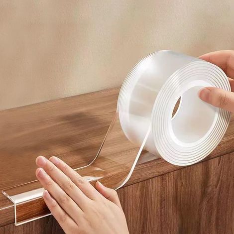Protezioni angolari, protezioni angolari flessibili e trasparenti per mobili e tavoli, protezioni per bordi per ante di armadi, paracolpi per letti, protezioni per pareti (larghezza 5 cm, spessore 2 m